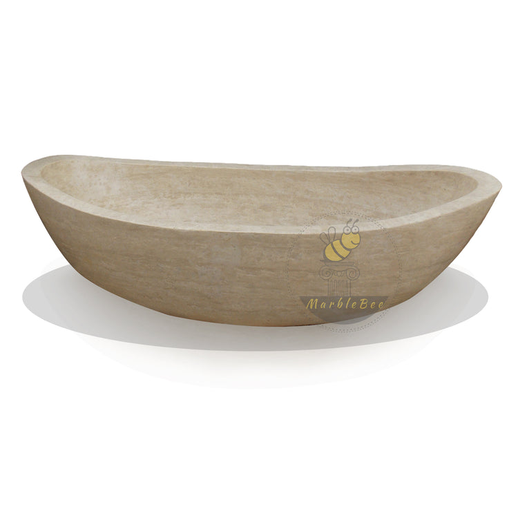 Travertine Bathtub Beige Limestone