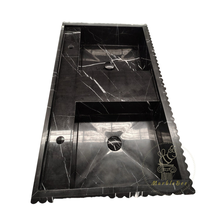 Marble Vanity Tops With Drawer Nero Marquina