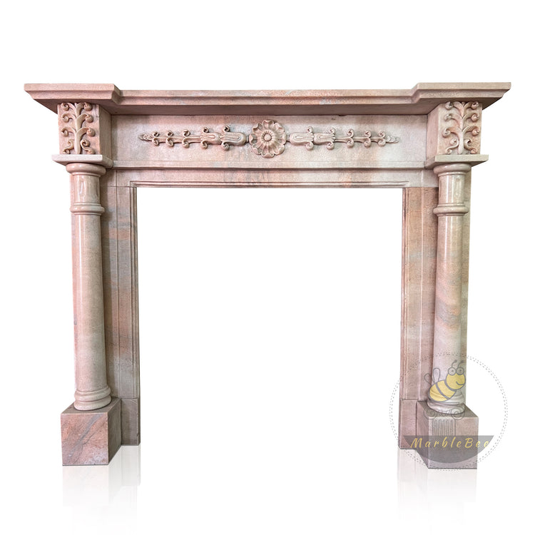 Sunset Red Natural Stone For Fireplace