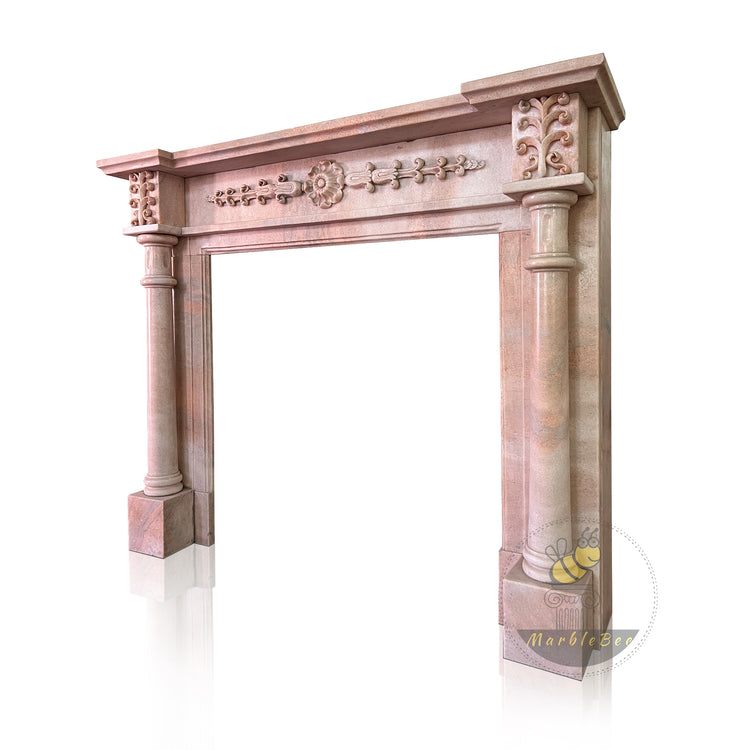 Sunset Red Natural Stone For Fireplace