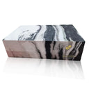 Black And White Marble Coffee Table Panda White, In Stock with Free Delivery
