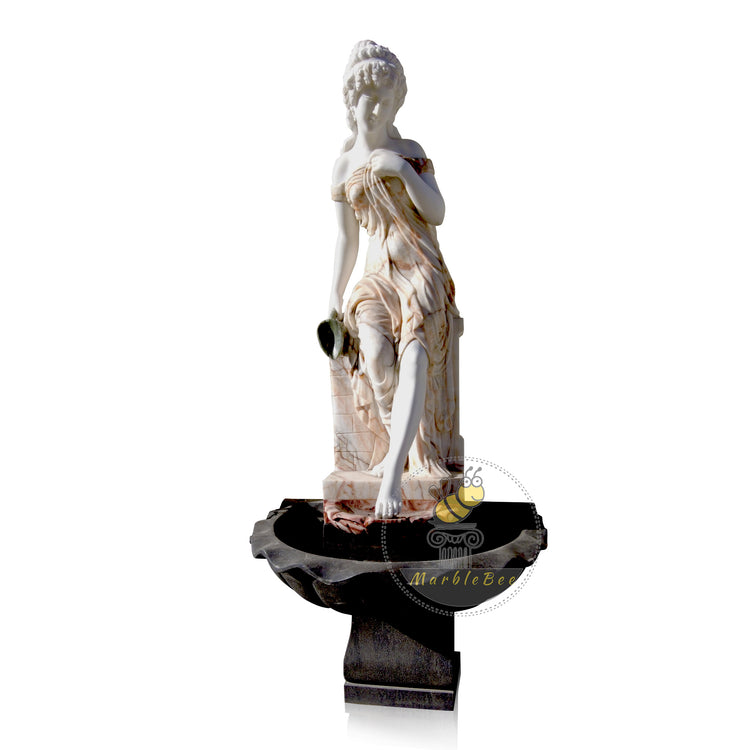 Yellow Onyx Marble Fountain