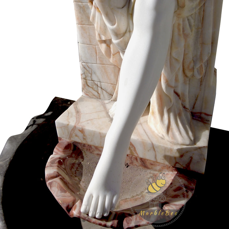 Yellow Onyx Marble Fountain