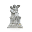 Modern Marble Sculpture of Cupid and Psyche