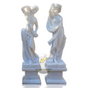 Four Seasons Marble Goddess Sculptures