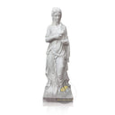 Allegory of Modesty – White Marble Sculpture