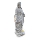 Sacred Heart of Jesus – Hand-Carved White Marble Statue
