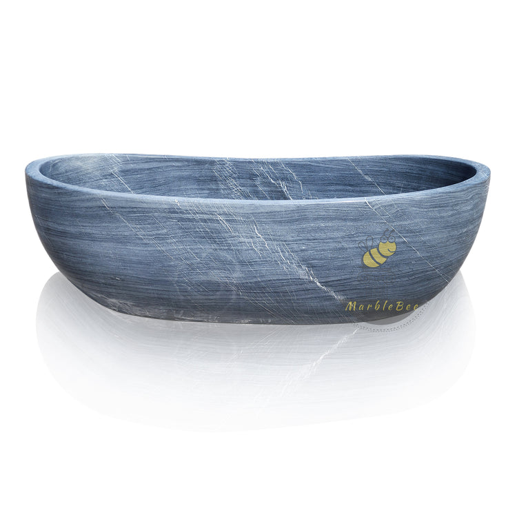 Great Wall Gray Free Standing Stone Bath