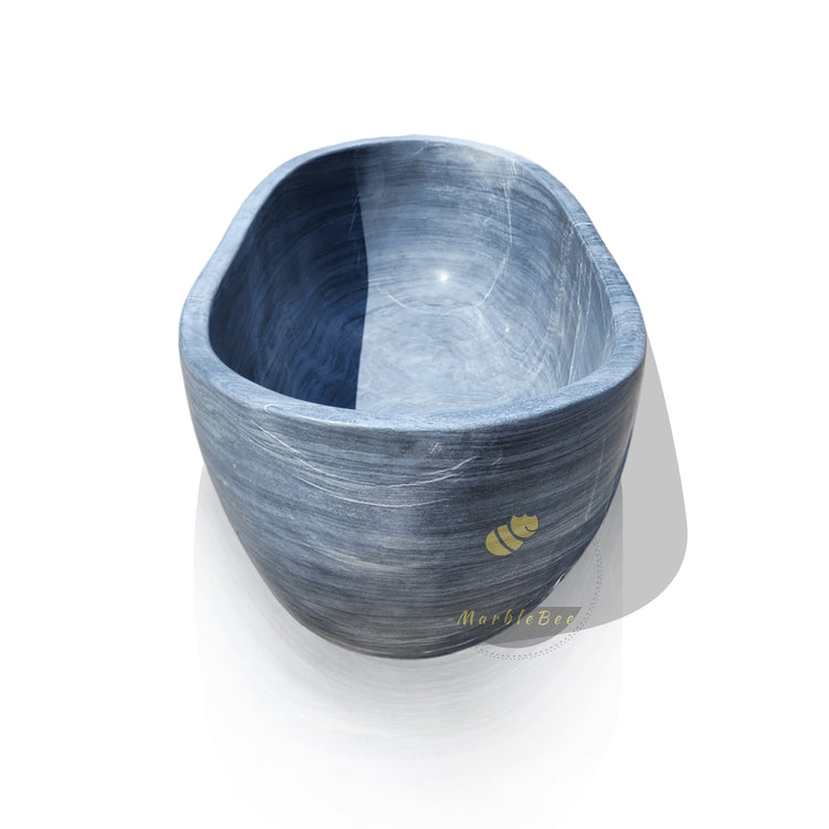 Great Wall Gray Free Standing Stone Bath