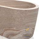 Luxury Custom Bathtub Semi-Transparent Travertine