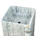 pedestal marble sink Italy Carrara Marble