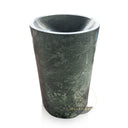 Green Marble Freestanding Sink (16.14" by 16.14" by 33.46")
