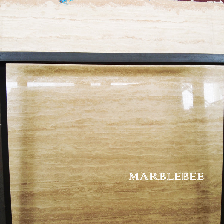 Beige travertine Marble Sample