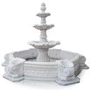 White Marble 3 Tier Water Fountain