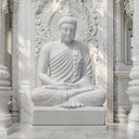 Marble statue of Buddha