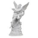 Psyche Revived by Cupid's Kiss Marble Statue