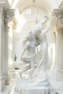 Marble statue of Apollo and Daphne