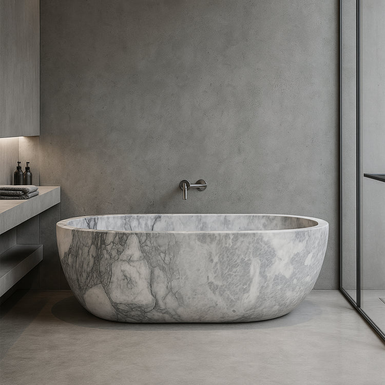 Arabescato Stone Bathtub