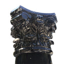 Black Marble Columns