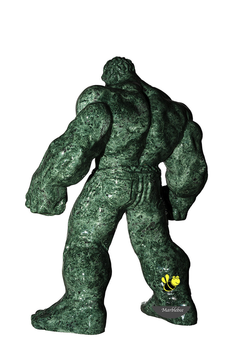 Marvel's Hulk Life-sized and table display sized Green Marble hand-carved