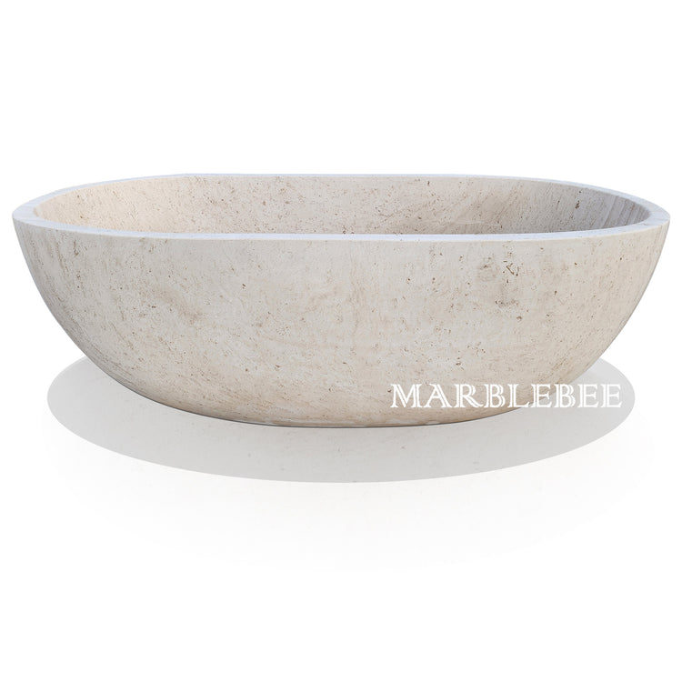 Pearl Linen limestone Marble Sample