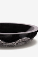 Custom Stone basin chiseled outside
