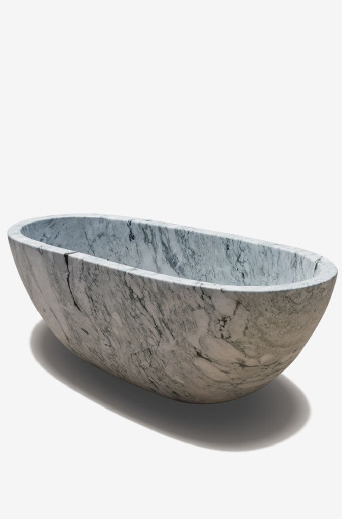 Custom Carrara Stone Tub For Sale