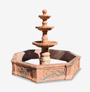 Buy fountain-red sunset marble fountain