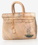 Buy Solid Pink Stone Bag