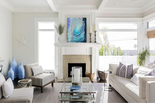 How to Pick a Marble Fireplace for warm tone living room Style