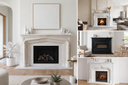 Utah Private Residence Project | Four Custom Marble Fireplaces