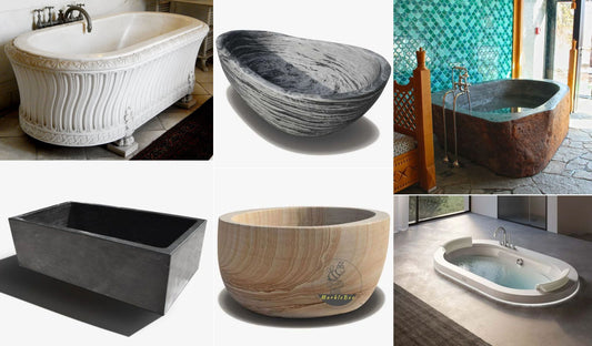 A Comprehensive Guide on Various Types of Bathtubs
