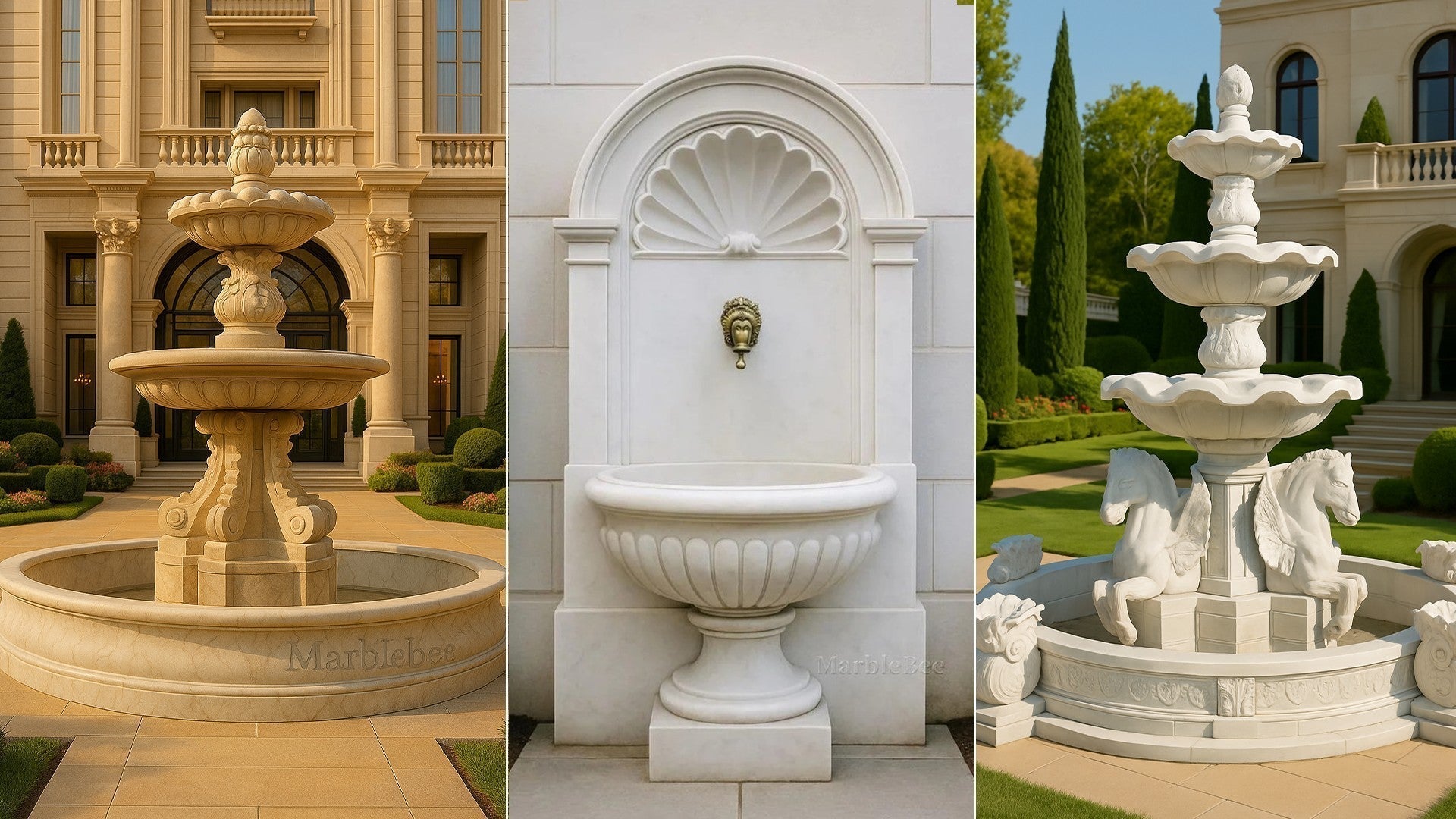 Designing Outdoor Spaces: Using Marble Fountains as Architectural Cent ...
