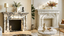 How Marble Fireplaces Elevated These Interior Makeovers