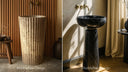 Marble Pedestal Sink Inspirations For Historic Villas and Palaces
