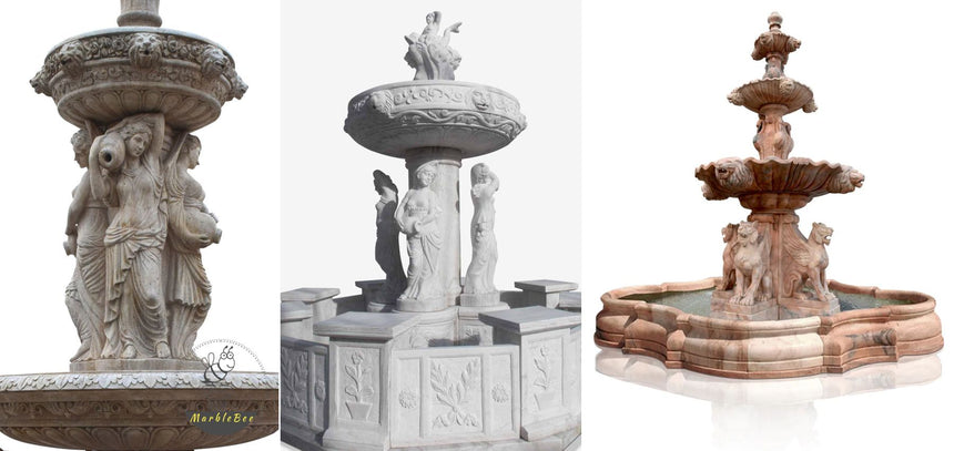 Crafted Masterpieces: Discover the Finest Stone Tiered Water Fountains