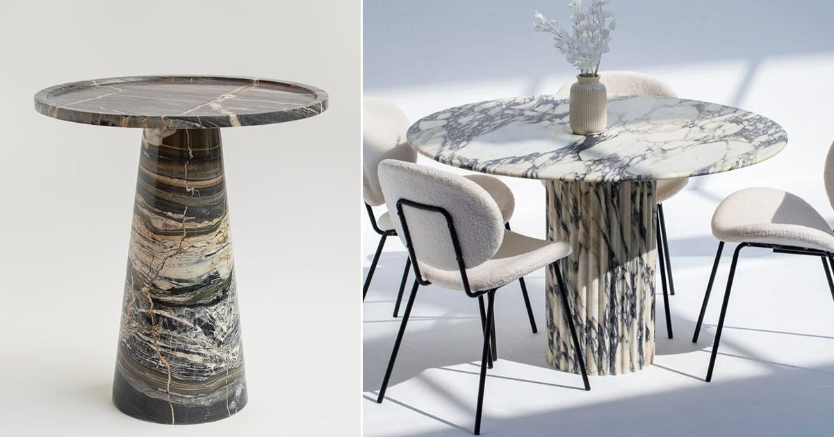 Table Marble Pattern The Trendiest Marble Table Designs to Elevate Your Home Decor