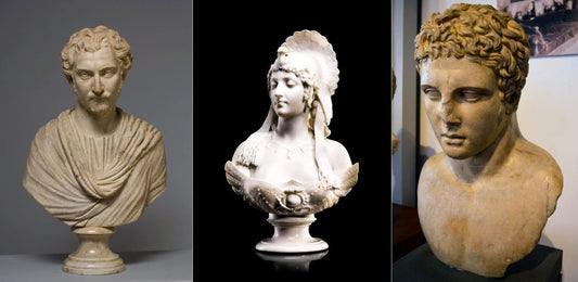 The Most Iconic Marble Bust Statues from History