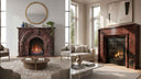 How Rosso Lepanto Marble Fireplaces Elevate Both Contemporary and Heritage Interiors