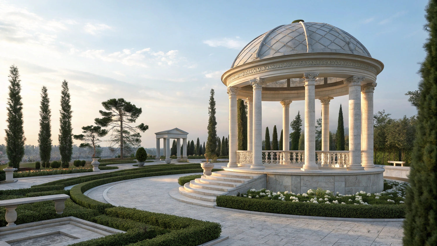 Inspiring Marble Gazebo Designs for Your Landscape