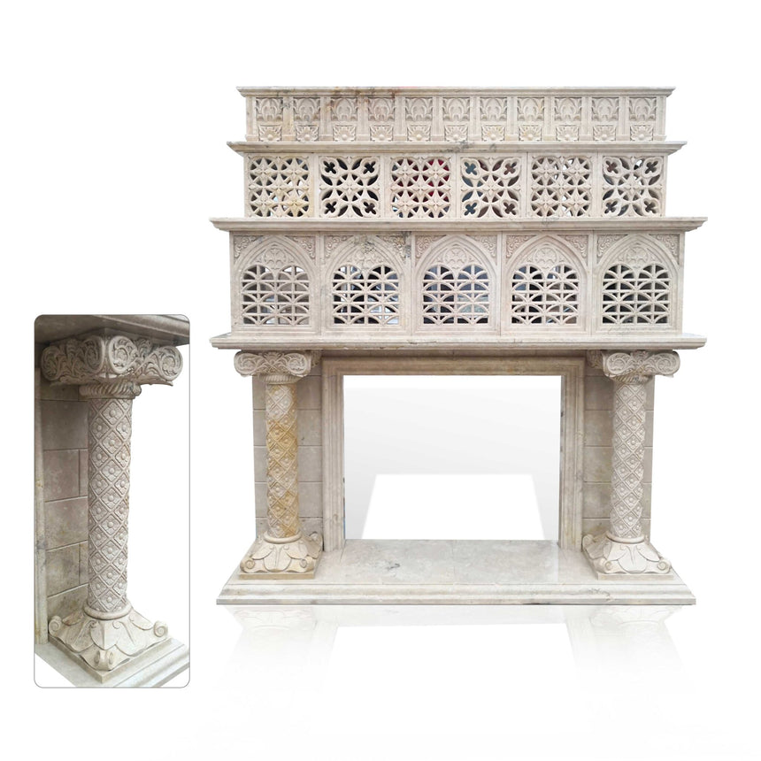8 Ways to Make Your Vintage Marble Fireplace a Romantic Rendezvous