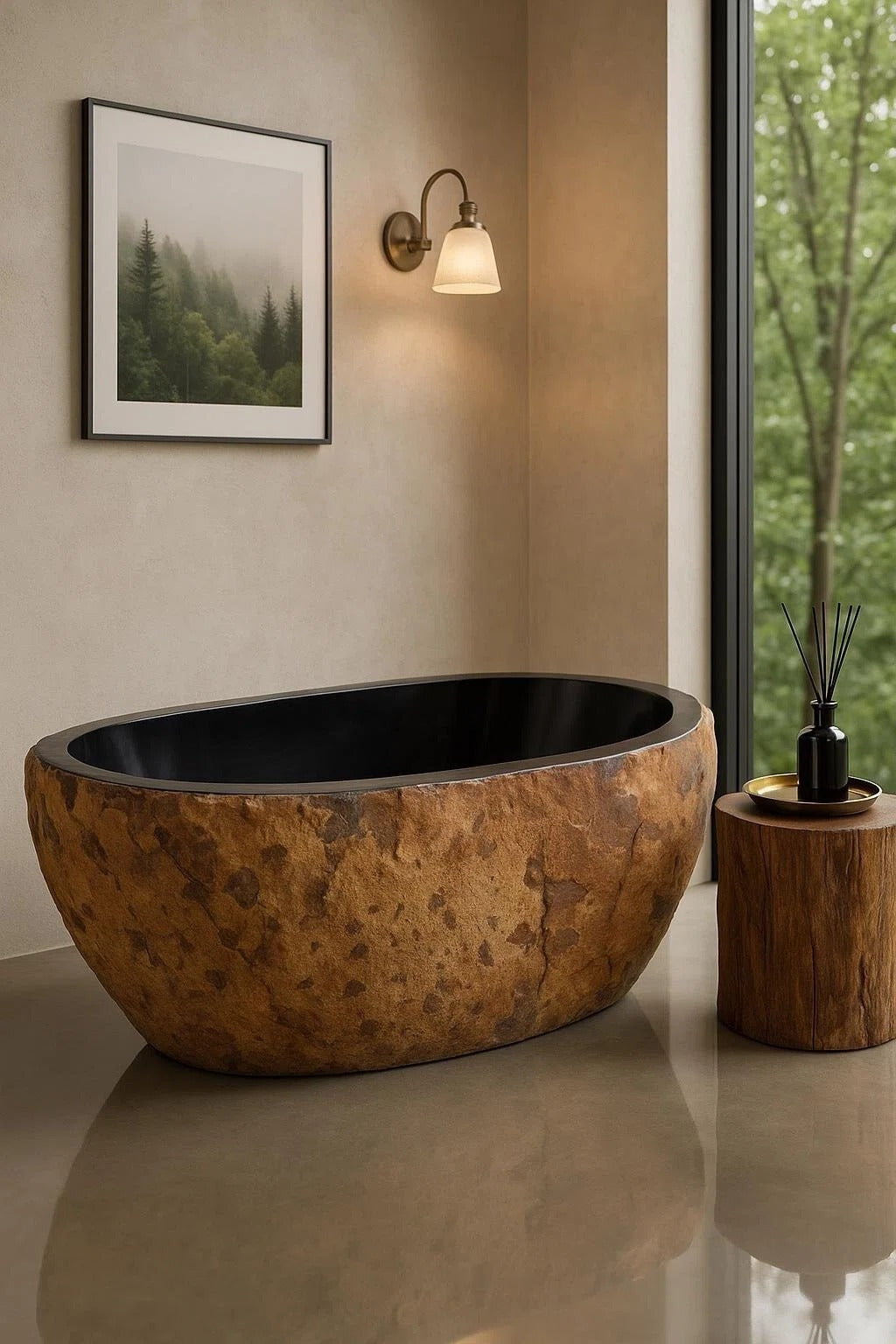 Rock bathtub – Marblebee