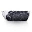 Designer Bathtub | Panda White Marble Tub 70.87" Long