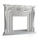 Marble Around Fireplace 50" Tall