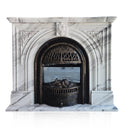 Italian Volakas Marble Mantel 47" Tall