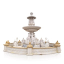 نافورة حديقة من طبقتين