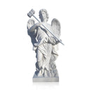 Marble Sculpture White Marble Angel with Holy Sponge