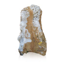 Grotto-style stone carving of Beautiful woman