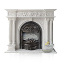Traditional Marble Fireplace 54" Tall