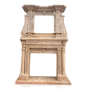 Limestone Overmantel Customization